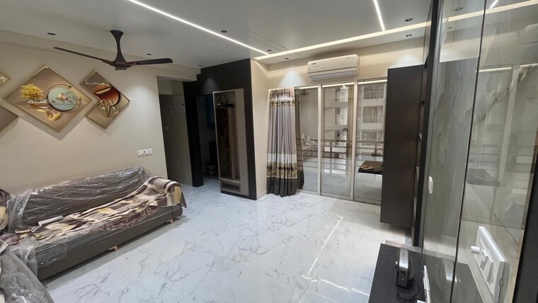 Living Room, siddhivinayak-royal-meadows 3 Bedroom 1025 Sq.Ft. Apartment In Shahad Thane 9105191