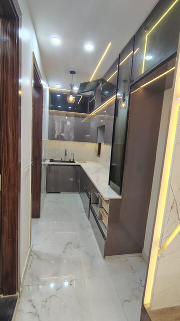 Kitchen in 2 BHK Builder Floor at Dwarka Mor – for Rent