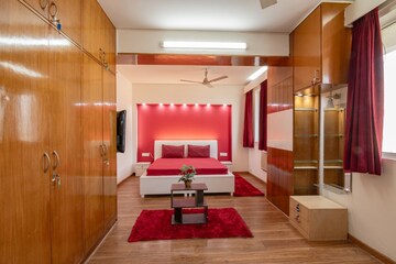 Living Room in 4 BHK Apartment at DLF The Belvedere Park, Sector 24 – for Rent
