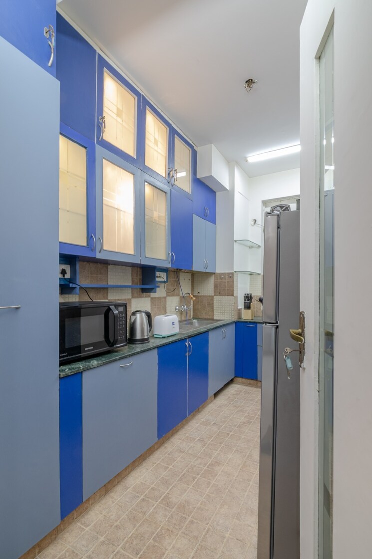 Kitchen, dlf-the-belvedere-park 4 Bedroom 1718 Sq.Ft. Apartment In Sector 24 Gurgaon 9105176