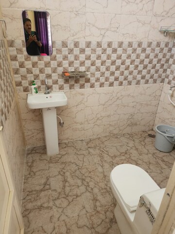 Bathroom in 1 BHK Builder Floor at Sahastradhara – for Rent