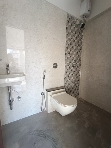 Bathroom in 1 BHK Apartment at Goyal Sea Rock, Borivali West – for Sale