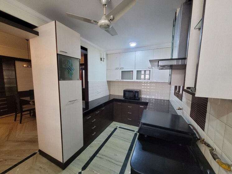 Kitchen, hextax-commune 3.5 Bedroom 2700 Sq.Ft. Apartment In Sector 43 Gurgaon 9105259