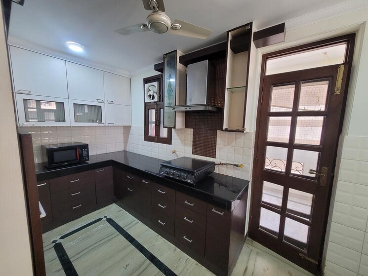 Kitchen, hextax-commune 3.5 Bedroom 2700 Sq.Ft. Apartment In Sector 43 Gurgaon 9105259