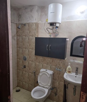 Bathroom in 2 BHK Builder Floor at Dehradun Cantt – for Rent