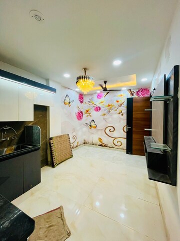 Living Room in 2 BHK Builder Floor at Dwarka – for Rent