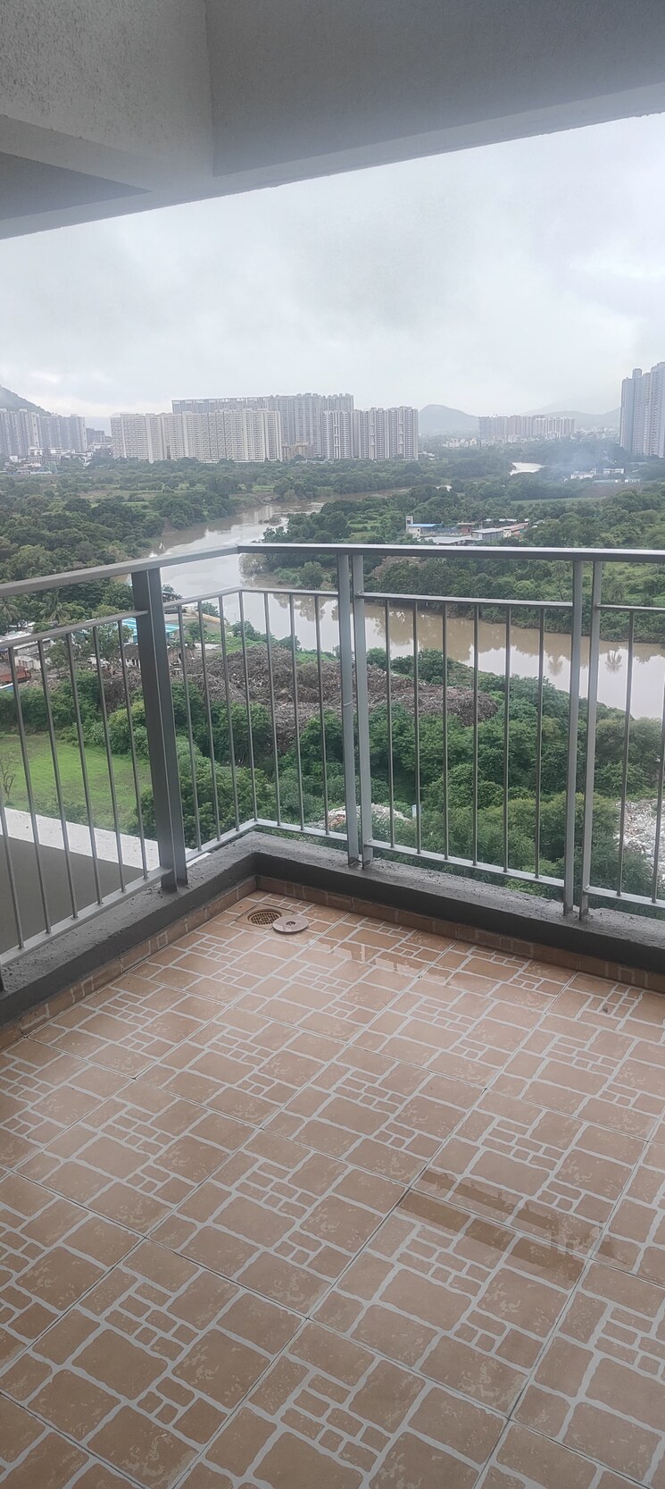 Balcony, saarrthi-skybay-ii 2.5 Bedroom 1200 Sq.Ft. Apartment In Mahalunge Pune 9105371