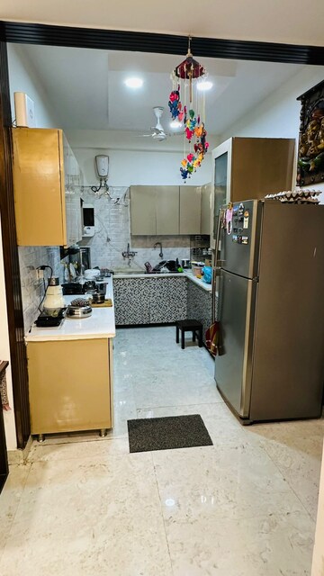 Kitchen in 4 BHK Builder Floor at Green Fields Colony – for Sale