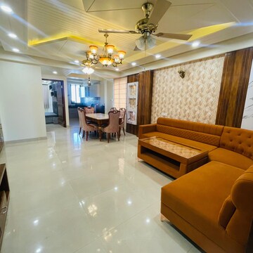 Living Room in 3 BHK Apartment at Vaishali Nagar – for Rent