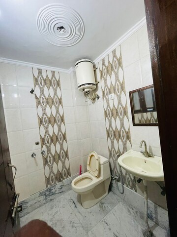 Bathroom in 1 BHK Independent House at Rajpur Khurd Extension – for Rent