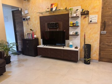 Living Room in 1 BHK Apartment at Conwood Astoria, Goregaon East – for Rent