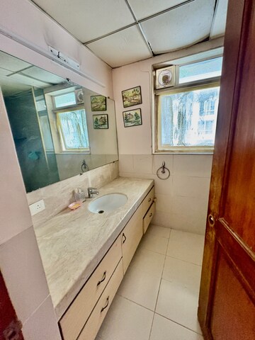 Bathroom in 4 BHK Apartment at Marvel Diva 2, Magarpatta City – for Sale