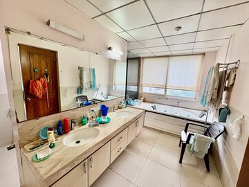 Bathroom in 4 BHK Apartment at Marvel Diva 2, Magarpatta City – for Sale