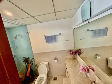 Attached Bathroom in 4 BHK Apartment at Marvel Diva 2, Magarpatta City – for Sale