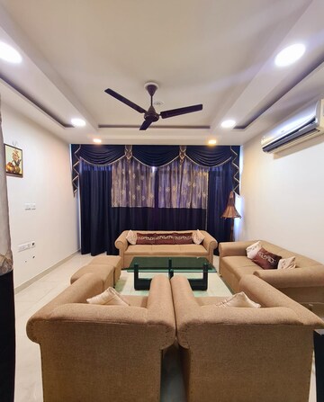 Living Room in 3 BHK Apartment at Sukhdev Vihar – for Sale
