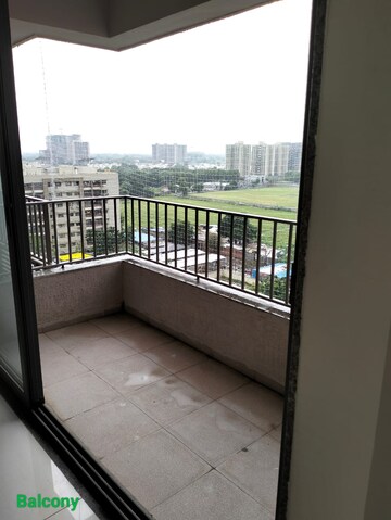 Balcony in 3 BHK Apartment at Kavisha Atria, Shela – for Rent