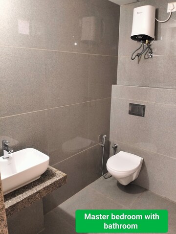 Bathroom in 3 BHK Apartment at Kavisha Atria, Shela – for Rent