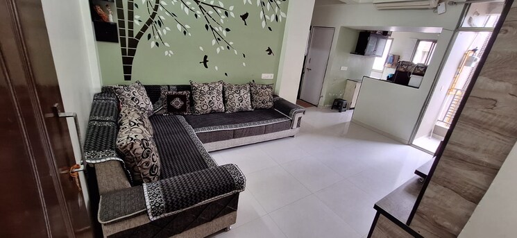 Living Room, bopal 2 Bedroom 1058 Sq.Ft. Apartment In Bopal Ahmedabad 9105446