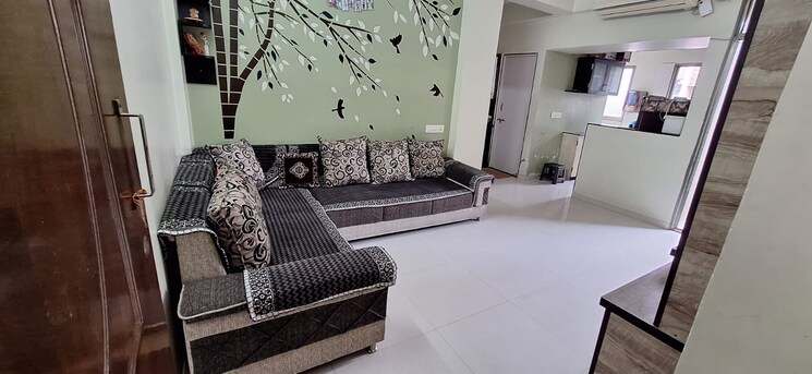 Living Room, bopal 2 Bedroom 1058 Sq.Ft. Apartment In Bopal Ahmedabad 9105446