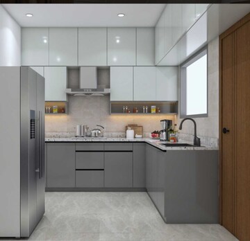 Kitchen in 3 BHK Apartment at Prestige Beverly Hills, Kokapet – for Rent