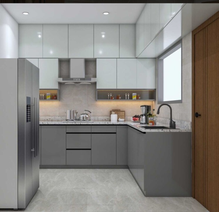 Kitchen, prestige-beverly-hills 3 Bedroom 1796 Sq.Ft. Apartment In Kokapet Hyderabad 9105522