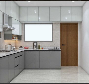 Kitchen in 3 BHK Apartment at Prestige Beverly Hills, Kokapet – for Rent
