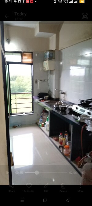 Kitchen in 2 BHK Apartment at Balaji Diamond, Virar West – for Sale