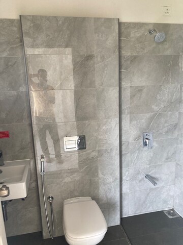 Bathroom in 3 BHK Apartment at Shela – for Rent