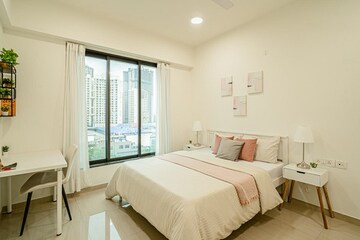 Bedroom in 3 BHK Apartment at Mahindra Splendour, Bhandup West – for Sale