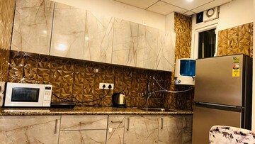 Bedroom in 1 BHK Builder Floor at Ansal Sushant Apartments, Sushant Lok I – for Rent