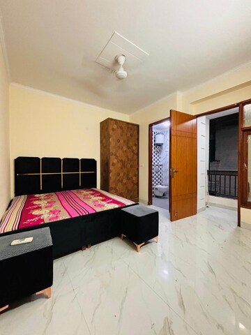 Bedroom in 1 BHK Builder Floor at Saket – for Rent