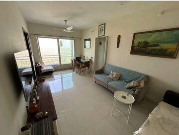 Living Room in 3 BHK Apartment at Gurukrupa Marina Enclave, Malad West – for Rent