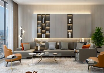 Team Area in 4 BHK Apartment at Ajmera Prive, Juhu – for Sale