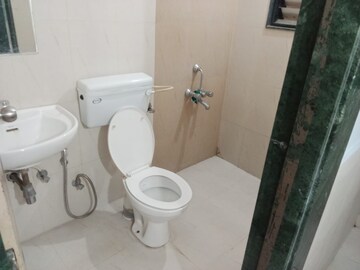 Bathroom in 3 BHK Apartment at Gaikwad Nirvanas, Wakad – for Rent