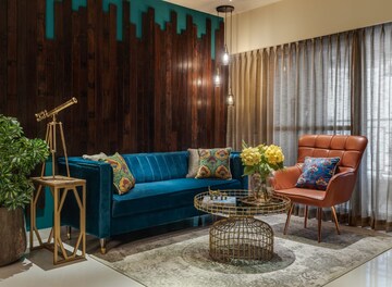 Living Room in 2 BHK Apartment at Legacy Salvador, Yelahanka – for Sale