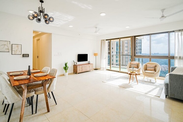 Living Room, runwal-bliss 3 Bedroom 1171 Sq.Ft. Apartment In Kanjurmarg East Mumbai 9105678