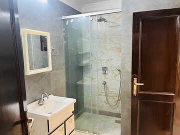 Bathroom in 3 BHK Independent House at Chattarpur – for Rent