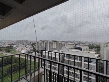 Balcony in 2 BHK Apartment at South Bopal – for Rent