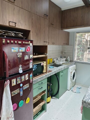 Kitchen in 1 BHK Apartment at Bandra West – for Rent