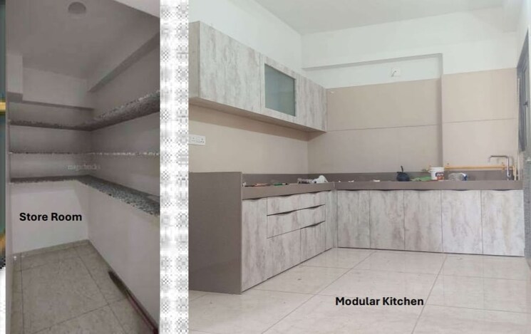 Kitchen, bopal 4 Bedroom 2960 Sq.Ft. Apartment In Bopal Ahmedabad 9105722