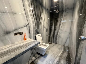 Bathroom in 4 BHK Apartment at Eiffel Tower, Nerul – for Rent