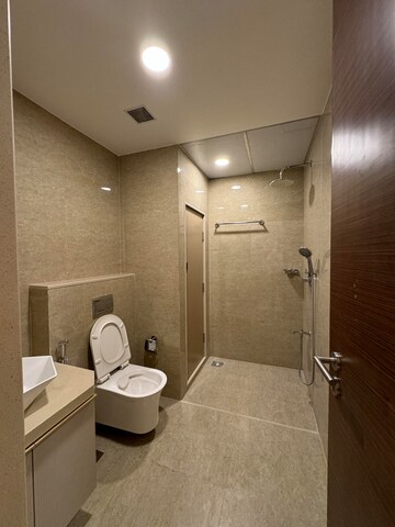 Bathroom in 4 BHK Apartment at Kohinoor Square Altissimo, Dadar West – for Rent