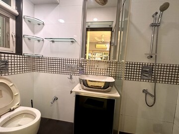 Bathroom in 2 BHK Apartment at Bandra West – for Rent