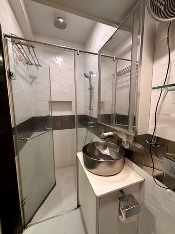 Bathroom in 2 BHK Apartment at Bandra West – for Rent