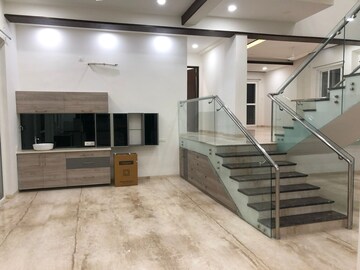 Staircase in 4 BHK Villa at Vajram Aster Homes, Gopanpally – for Rent
