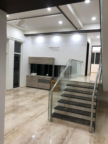 Staircase in 4 BHK Villa at Vajram Aster Homes, Gopanpally – for Rent