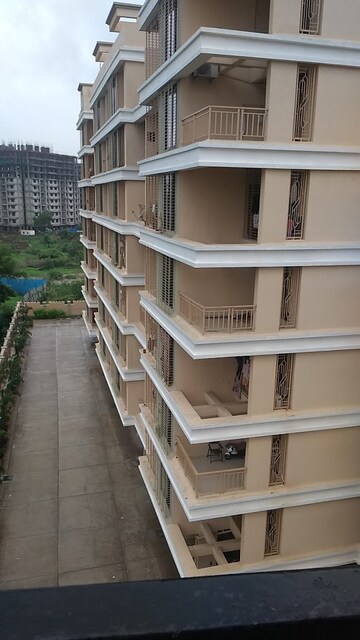 Balcony in 2 BHK Apartment at Shri Krishna Trident A, Katrap – for Sale