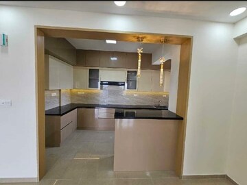 Kitchen in 3 BHK Apartment at Goyal Orchid Piccadilly, Thanisandra Main Road – for Rent