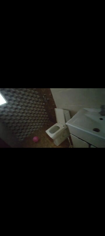 Bathroom in 3 BHK Apartment at Landcraft Golf Links, Pandav Nagar – for Rent