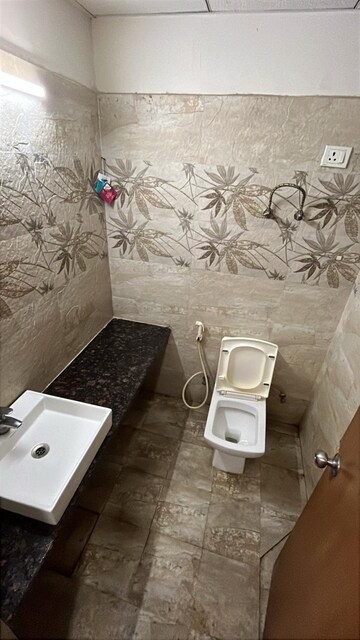 Bathroom in Studio Apartment at Paramount Golf Forest Studio Apartments Phase 2 -, Zeta I Greater Noida – for Rent
